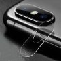 Стъклен протектор за задна камера за iPhone XS MAX, снимка 1 - Фолия, протектори - 31301996