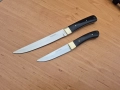 Руски нож Охотник,фултанг с текстилна кания,два модела, снимка 9