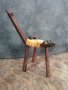 Старинен скандинавски стол за раждане, снимка 3