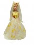 Кукла Ahelos, Булка, Жълта рокля, Без кутия, 30 см, снимка 1 - Кукли - 38438438