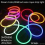 Неонов цветен (RGB) LED, плосък маркуч 5 или 10 метра, снимка 4