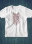 Дамски мъжки детски тениски с българска шевица или бебешко боди, снимка 1 - Тениски - 32011270
