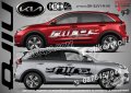 Kia Sportage стикери надписи лепенки фолио SK-SJV1-K-SP, снимка 3