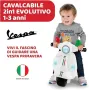Детски мотоциклет Vespa Springreiten Italy Jumping, Бяла, 36 x 28 x 42 cm, с дефект, снимка 1