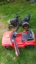 Кола детска ел 110 лв. акумулатор за смяна + трактор с педали, снимка 9