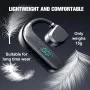 Bluetooth слушалка с микрофон, единична, отворено външно ухо, въздушна костна проводимост, с кука, снимка 5