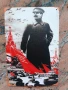 Сталин , метална табела в ретро стил, СССР пропаганда, снимка 1
