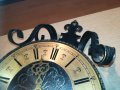 часовник с махало от ковано желязо-70х20см-внос швеицария, снимка 10