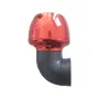 Спортен въздушен филтър 50 mm червен с височина 140 mm, снимка 1