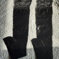 Еротични кожени  чорапи с дантела . Цена 25лв., снимка 2 - Бельо - 42460026