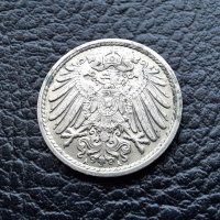 Стара монета 5 пфенига 1913 г. буква  А -Германия - 110 годишна !, снимка 7 - Нумизматика и бонистика - 39791105