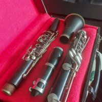 La Couture B-CLARINET Made in Czechoslovakia - Дървен Б Кларинет с куфар - VINTAGE, снимка 4 - Духови инструменти - 38112808