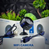 WIFI МИНИ БЕЗЖИЧНА КАМЕРА IP С МАГНИТНА ОСНОВА , снимка 1 - Камери - 40341623