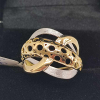 Нов Златен пръстен-3,43гр/14кр, снимка 1 - Пръстени - 44508426
