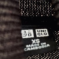 UNIQLO тънко черно поло унисекс100% меринос, снимка 8 - Блузи с дълъг ръкав и пуловери - 40634479