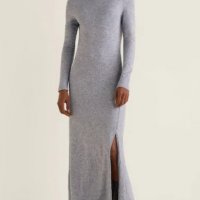 Дълга рокля плетиво Mango S размер, снимка 1 - Рокли - 37938052