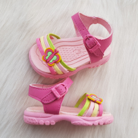 Бебешки комплект "Черешки" 9-12месеца и сандали №16, снимка 2 - Комплекти за бебе - 44815583
