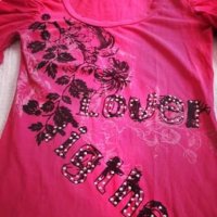 Розова блузка, S размер, снимка 3 - Блузи с дълъг ръкав и пуловери - 30385459