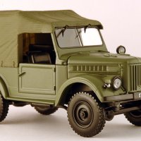 ГАЗ 69 1953 - мащаб 1:43 на DeAgostini моделът е нов в блистер, снимка 4 - Колекции - 42324812