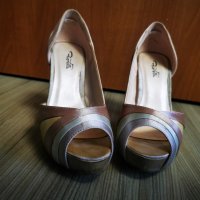 Елегантни дамски обувки, висок ток, Fiorelli, 38 , снимка 2 - Дамски обувки на ток - 38758351