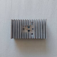 Алуминиев радиатор  за охлаждане на транзистор 2N3055, снимка 2 - Друга електроника - 36834465