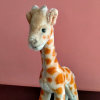 Колекционерска мека играчка Steiff GIRAFFE жираф, снимка 7 - Колекции - 37745034