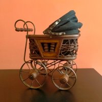 Антикварна колекционерска количка за кукли, снимка 6 - Колекции - 39908028