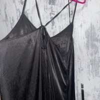 Черна лятна  нова сатенена парти коктейлна рокля Reserved , снимка 7 - Рокли - 37261091