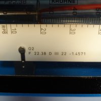 Ротаметър KROHNE GA 24R Glasstube flowmeter 10-75 Nm3/h, снимка 7 - Резервни части за машини - 37461061