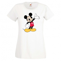 Дамска тениска Mickey Mouse 2 Мини Маус,Микки Маус.Подарък,Изненада,, снимка 9 - Тениски - 36526381