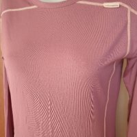 Еластични блузи от памук, цвят пепел от рози 🍀♥️L,XL,2XL♥️🍀арт.4421, снимка 2 - Блузи с дълъг ръкав и пуловери - 37607830