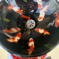 Стъклена мивка с уникален дизайн с рибки, снимка 1 - Мивки - 39482734