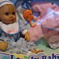 НОВО! Реалистична кукла-бебе с аксесоари, снимка 1 - Кукли - 31285277