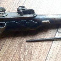 Стар кремъчен пистолет , снимка 5 - Антикварни и старинни предмети - 44438977