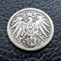 Стара монета 5 пфенига 1893 г.буква А -  Германия- рядка , 131 годишна !, снимка 3 - Нумизматика и бонистика - 39645552
