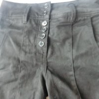 интересен черен панталон, снимка 3 - Детски панталони и дънки - 37432124