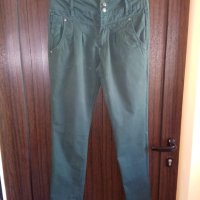 ONLY тъмнозелен панталон , снимка 1 - Панталони - 22974286