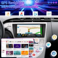 Мултимедия, за Toyota PRIUS, Двоен дин, Навигация, дисплей 2 Дин, плеър, 9“ екран, Android, Андроид, снимка 6 - Аксесоари и консумативи - 40151592