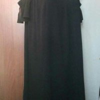 Нова рокля от кенар(памук),с отворени рамена👗🍀M,L👗🍀арт.1020, снимка 1 - Рокли - 29833851