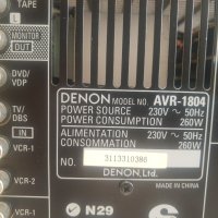 Receiver DENON AVR-1804, снимка 6 - Ресийвъри, усилватели, смесителни пултове - 44179733