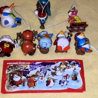 Пълна Киндер серия Коледни играчки за елха, снимка 2 - Колекции - 44329126