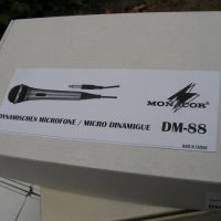 Динамичен микрофон „MONACOR” DM-88 к-т нов и използван, снимка 18 - Микрофони - 39394698