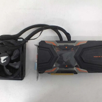 Xtreme AORUS Nvidia GeForce GTX 1080 Ti Waterforce 11G Водно охлаждане, снимка 3 - Видеокарти - 44668675