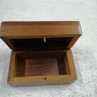 Малка дървена кутийка 9 см. , снимка 2 - Други стоки за дома - 31989912
