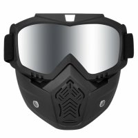 Очила -  тип маска за мотор 2062 с цветен визьор, снимка 2 - Аксесоари и консумативи - 31490598