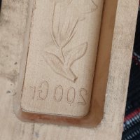 Дървен калъп за сапун или др. матрица с цвете, снимка 3 - Други - 42301729