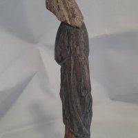 Дървена скулптура на Богородица от 19-ти век., снимка 9 - Антикварни и старинни предмети - 37378736