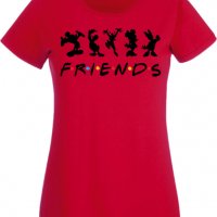 Дамска Тениска Mickey Friends,Изненада,Повод,Подарък,Празник, снимка 9 - Тениски - 37641836