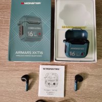 НОВИ Геймърски bluetooth слушалки Monster Airmars XKT16, снимка 1 - Bluetooth слушалки - 42627686