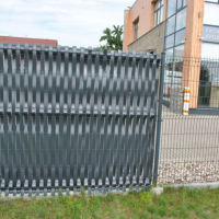 Оградна лента Bradas 4.75cm x 35m – сива, снимка 3 - Огради и мрежи - 44554723